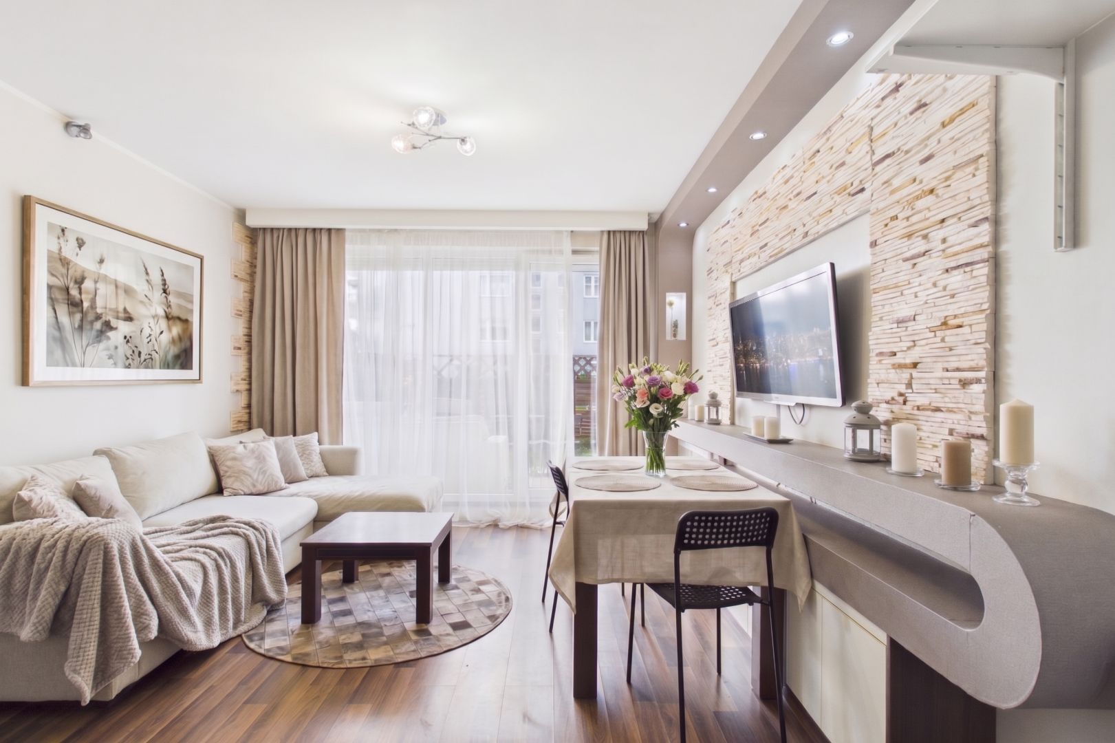 Comfortable 3-room apartment with a 25 m² terrace in Morena - Apartment - Sale - Gdańsk, Piecki-Migowo