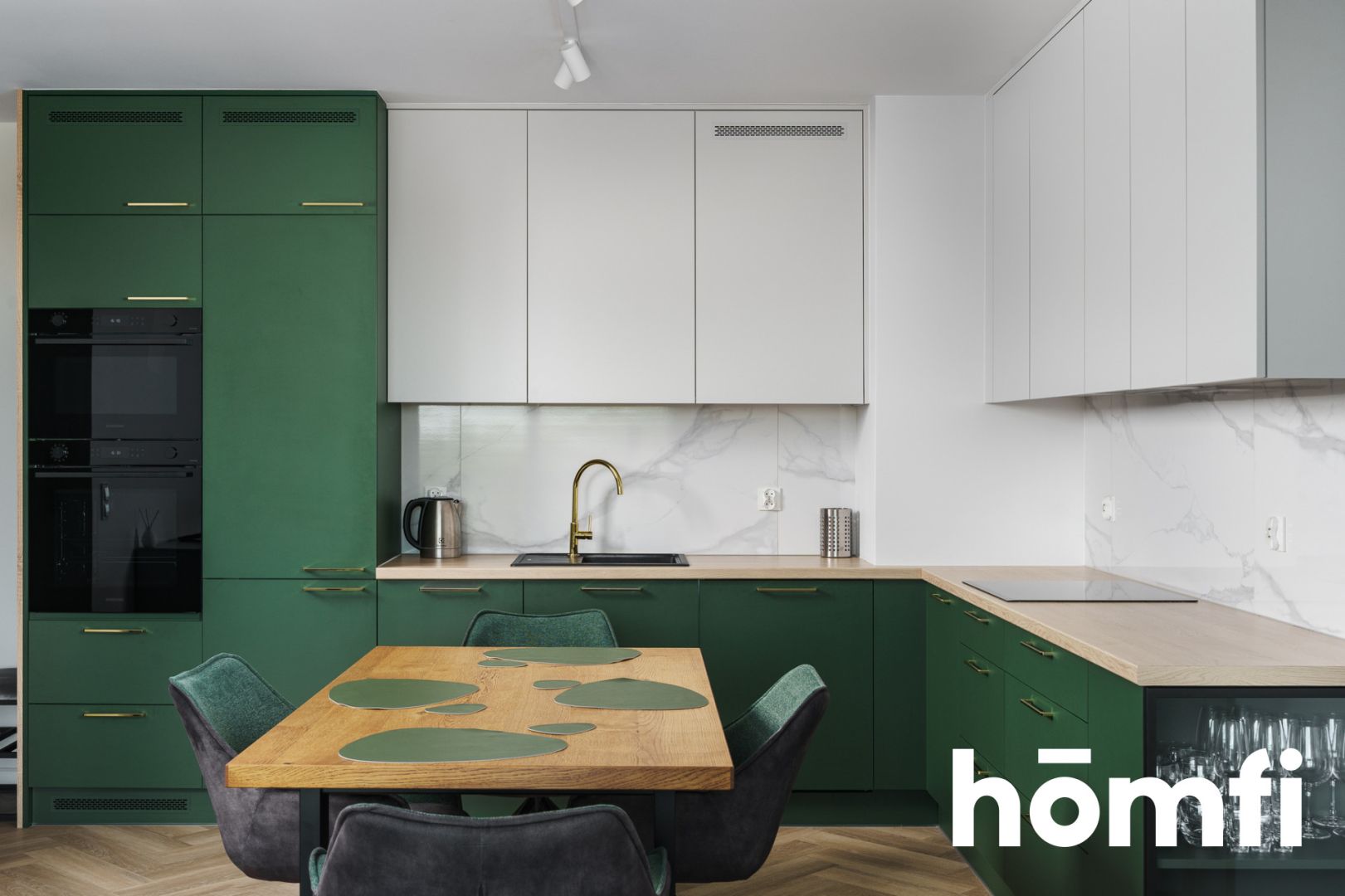 Stylish, 3-room, 2 parking spaces, Nowa Letnica - Apartment - Rent - Gdańsk, Letnica