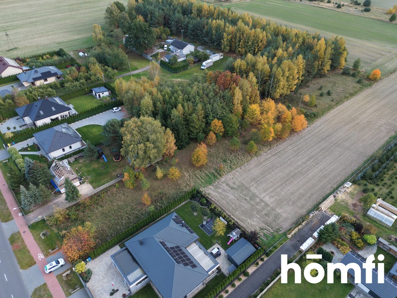 PLOT 3,204 m² | BUILDABLE SECTION | LOCAL ZONING PLAN | ŁĘKIŃSKO, POPRZECZNA STREET - Ділянка - Продаж - Bełchatowski, Kleszczów / Łękińsko
