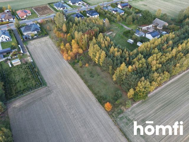 DZIAŁKA 3204 m² | CZĘŚĆ BUDOWLANA | MPZP | ŁĘKIŃSKO, UL. POPRZECZNA - Działka - Sprzedaż - Bełchatowski, Kleszczów / Łękińsko