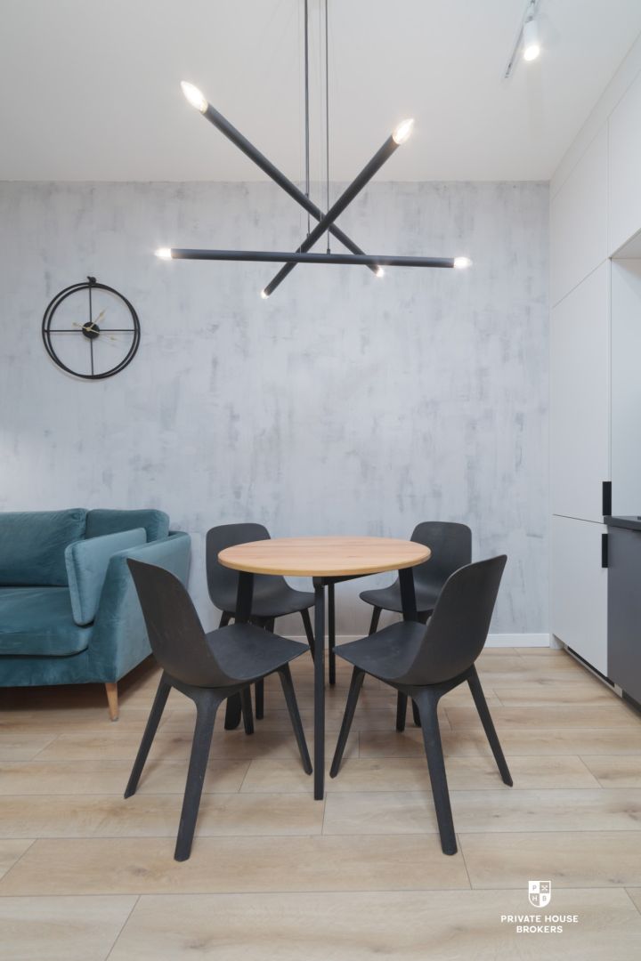 Bright, modern studio apartment with a balcony - Apartment - Rent - Wrocław, Krzyki / Tarnogaj