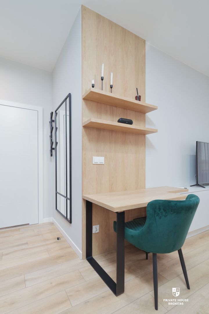 Bright, modern studio apartment with a balcony - Apartment - Rent - Wrocław, Krzyki / Tarnogaj