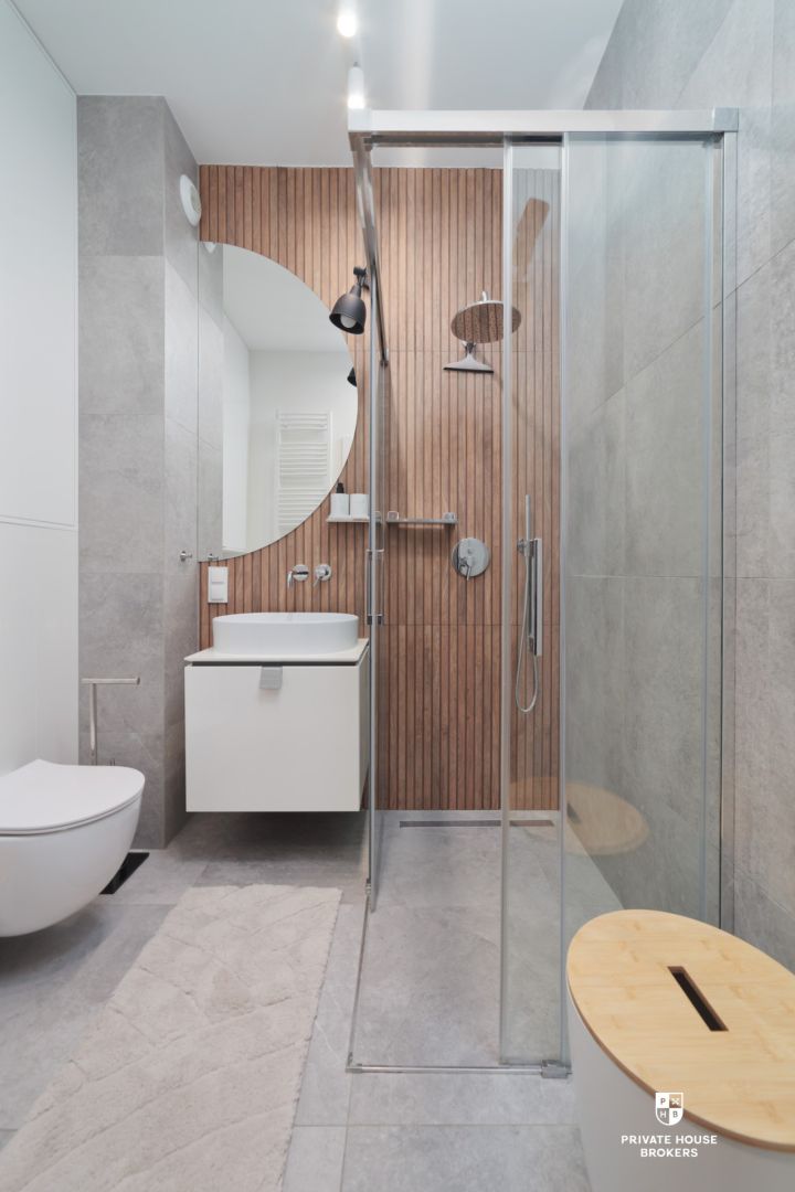 Bright, modern studio apartment with a balcony - Apartment - Rent - Wrocław, Krzyki / Tarnogaj