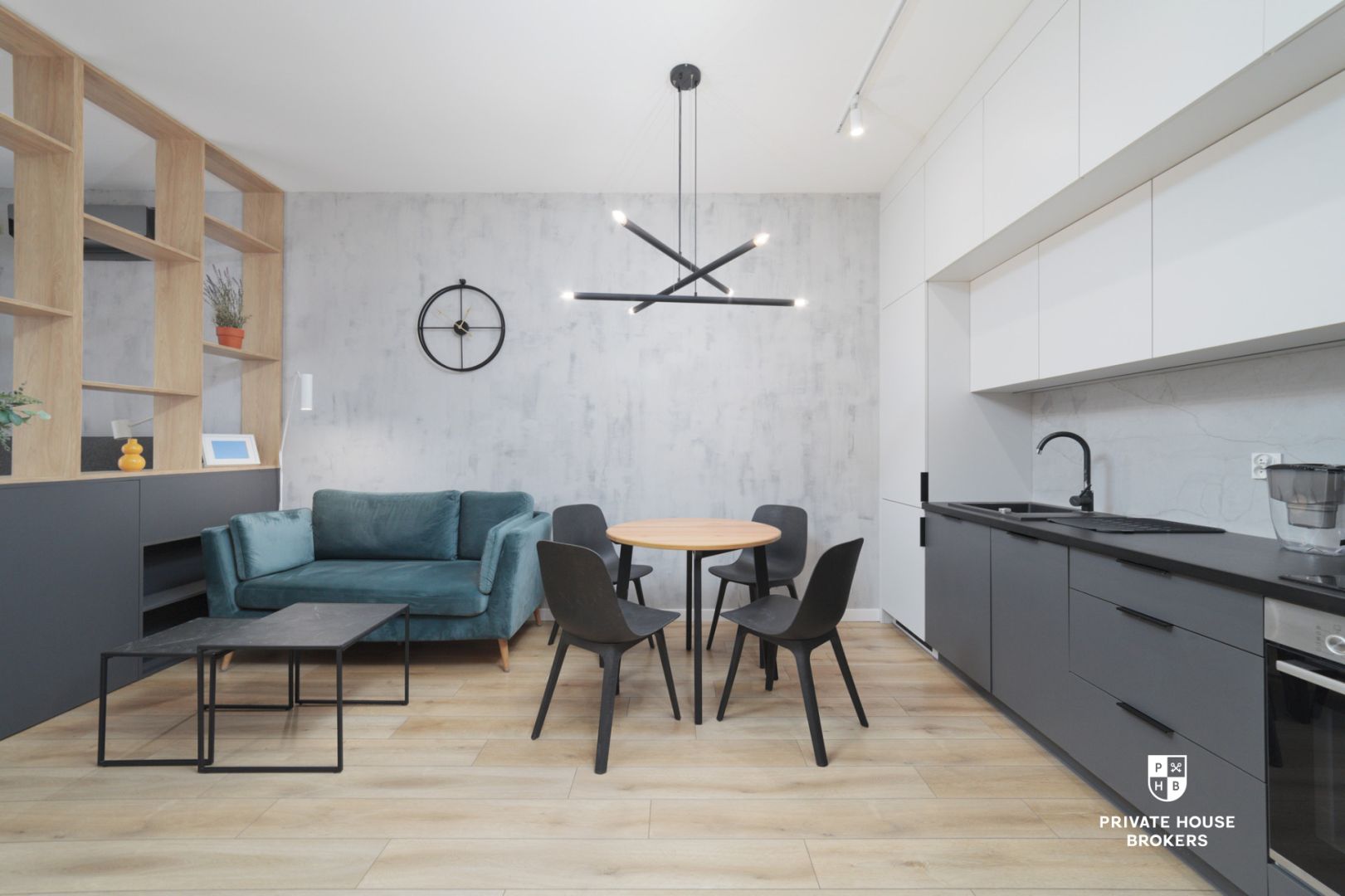Bright, modern studio apartment with a balcony - Apartment - Rent - Wrocław, Krzyki / Tarnogaj