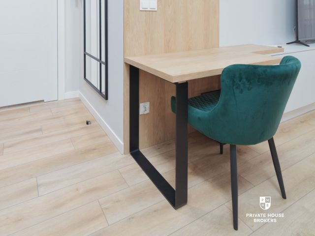 Bright, modern studio apartment with a balcony - Apartment - Rent - Wrocław, Krzyki / Tarnogaj
