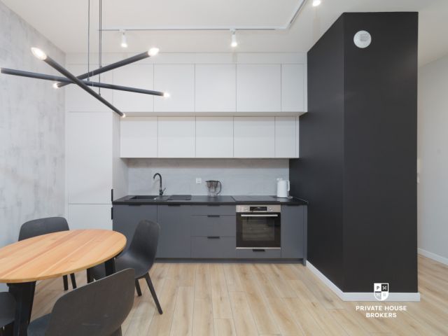 Bright, modern studio apartment with a balcony - Apartment - Rent - Wrocław, Krzyki / Tarnogaj