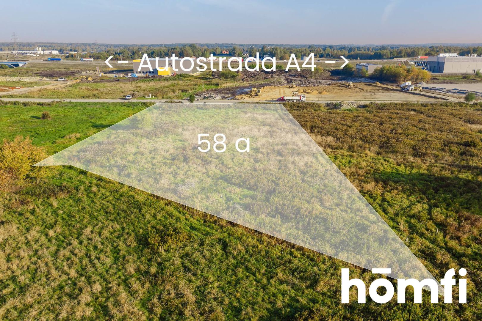 RZESZÓW – 5,839 m² INVESTMENT PLOT – NEAR THE A4 MOTORWAY - Plot - Sale - Rzeszowski, Głogów Małopolski / Rogoźnica
