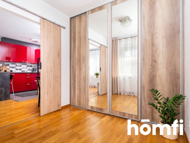 2-ROOM APARTMENT ON THE 1ST FLOOR ┃ GARAGE ┃ PETS ALLOWED ┃ 136A CHEŁMOŃSKIEGO ST. ┃ GALERIA BRONOWICE ┃ BRONOWICE RESIDENCE ┃ BALCONY - Квартира - Оренда - Kraków, Krowodrza / Bronowice