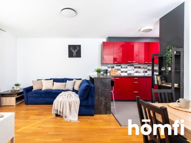 2-ROOM APARTMENT ON THE 1ST FLOOR ┃ GARAGE ┃ PETS ALLOWED ┃ 136A CHEŁMOŃSKIEGO ST. ┃ GALERIA BRONOWICE ┃ BRONOWICE RESIDENCE ┃ BALCONY - Квартира - Оренда - Kraków, Krowodrza / Bronowice