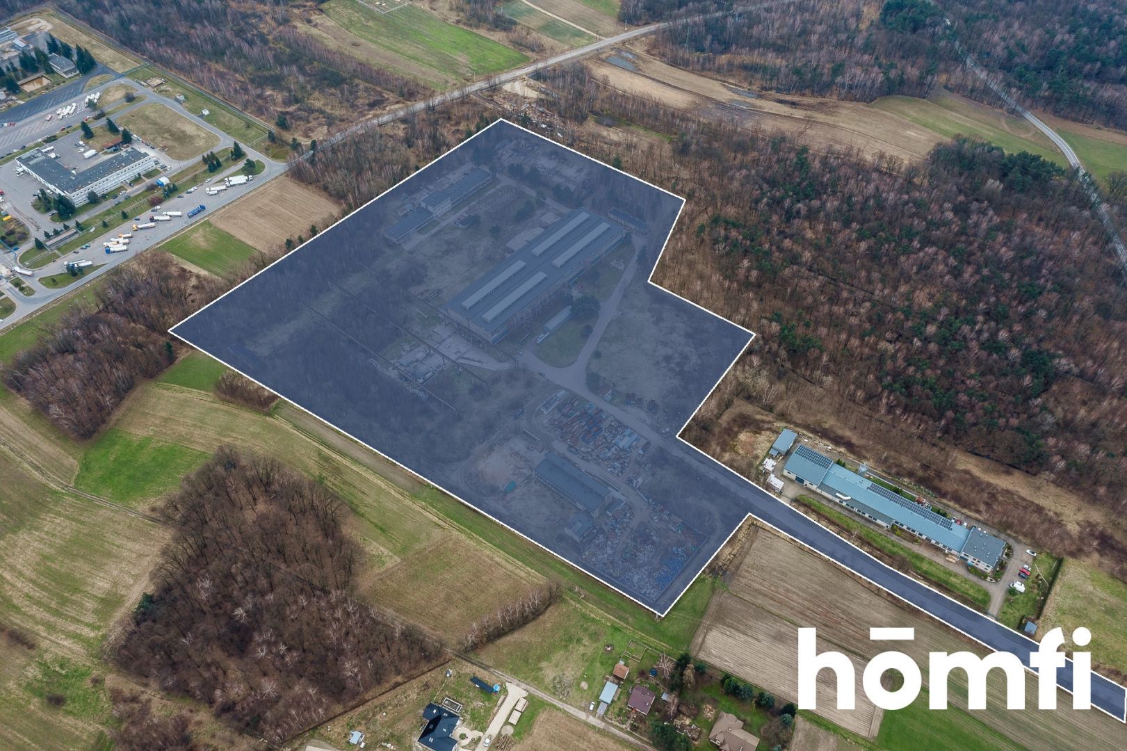 10 ha Industrial and Warehouse Investment - Plot - Sale - Tarnowski, Tarnów / Wola Rzędzińska