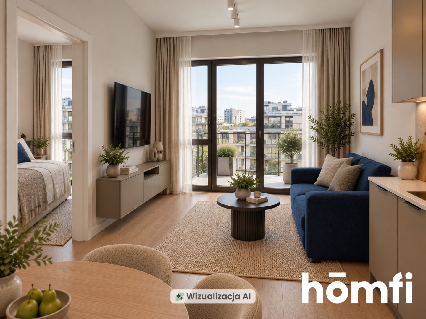 New 2 rooms with parking, storage - Apartment - Sale - Warszawa, Mokotów / Służewiec