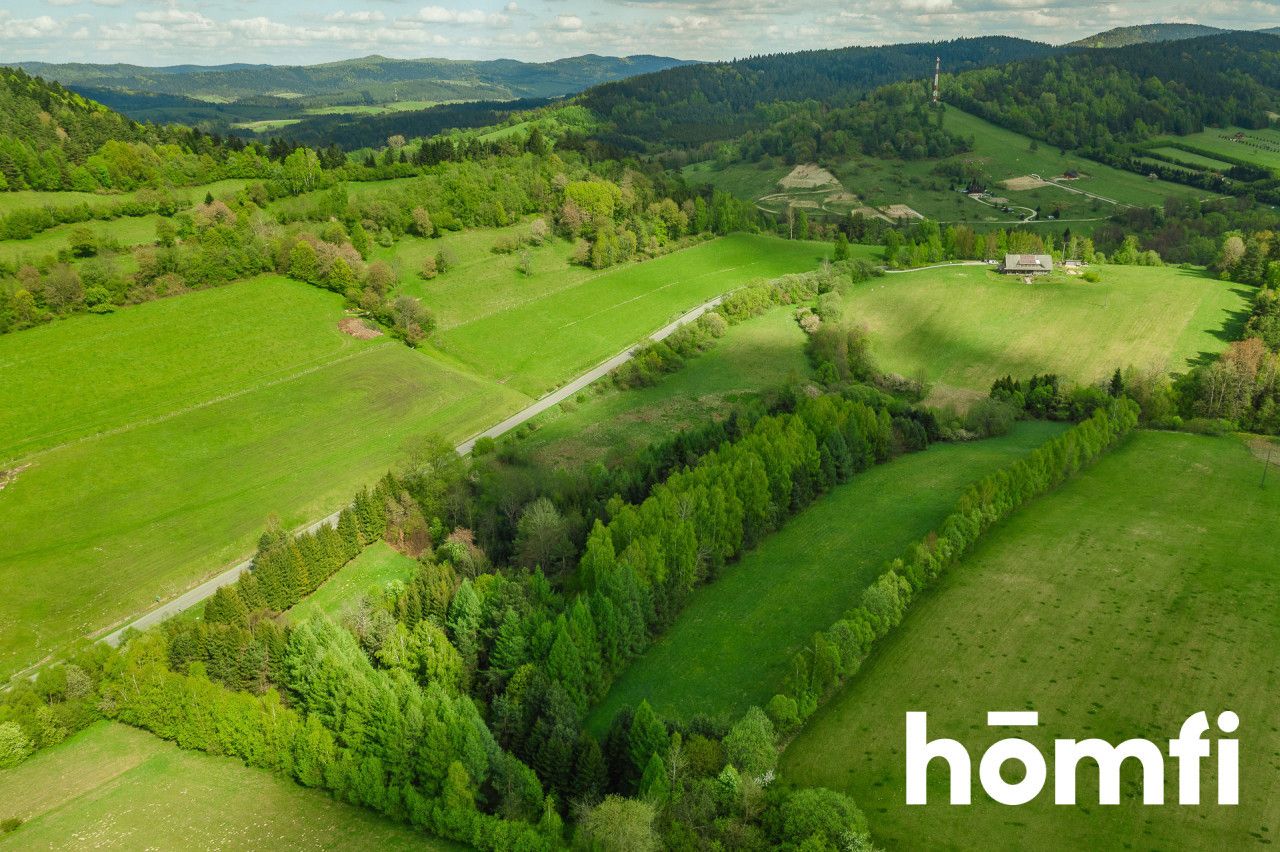 Ustrzyki Dolne – a plot in Hoszowczyk with a zoning decision (WZ)! - Plot - Sale - Bieszczadzki, Ustrzyki Dolne / Hoszowczyk