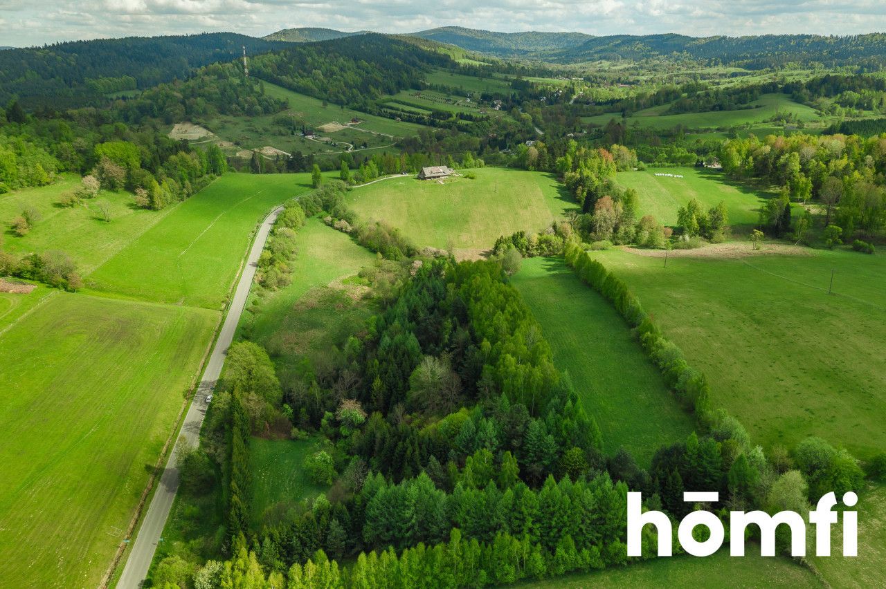 Ustrzyki Dolne – a plot in Hoszowczyk with a zoning decision (WZ)! - Plot - Sale - Bieszczadzki, Ustrzyki Dolne / Hoszowczyk