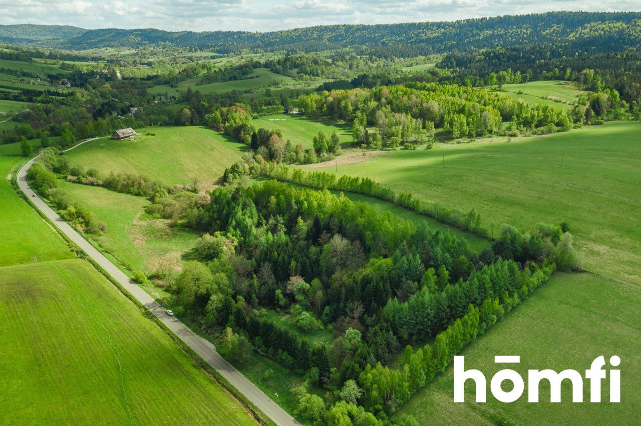 Ustrzyki Dolne – a plot in Hoszowczyk with a zoning decision (WZ)! - Plot - Sale - Bieszczadzki, Ustrzyki Dolne / Hoszowczyk