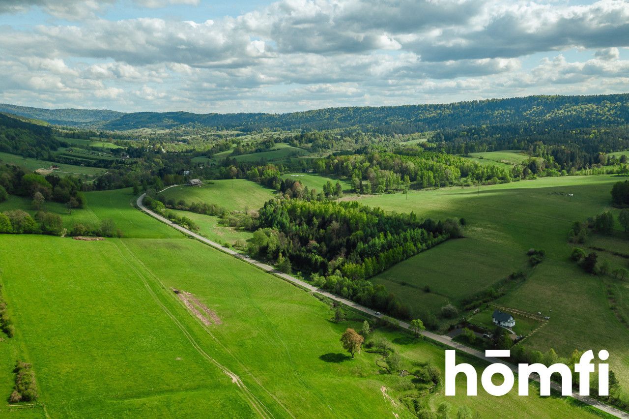 Ustrzyki Dolne – a plot in Hoszowczyk with a zoning decision (WZ)! - Plot - Sale - Bieszczadzki, Ustrzyki Dolne / Hoszowczyk