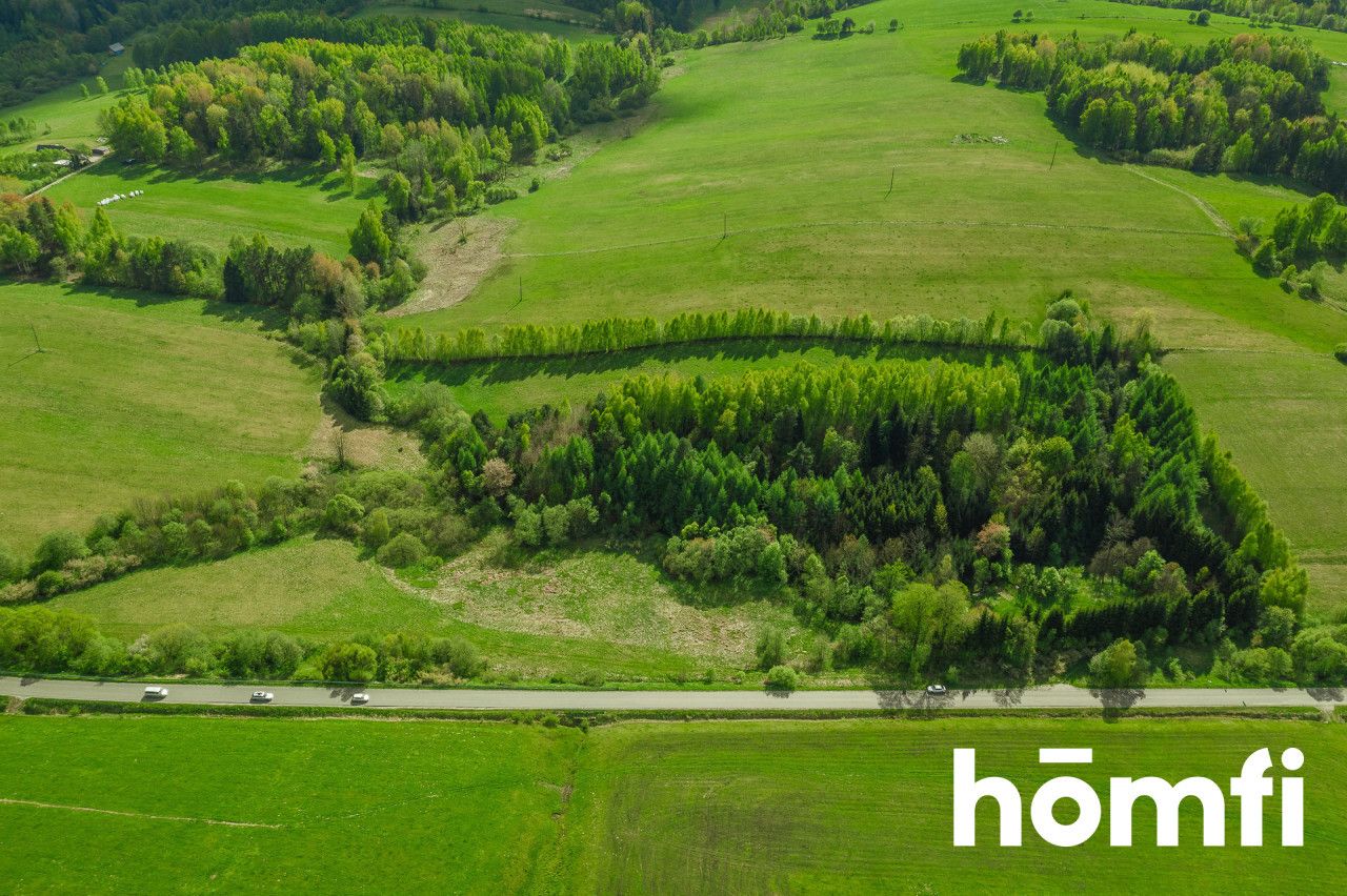 Ustrzyki Dolne – a plot in Hoszowczyk with a zoning decision (WZ)! - Plot - Sale - Bieszczadzki, Ustrzyki Dolne / Hoszowczyk