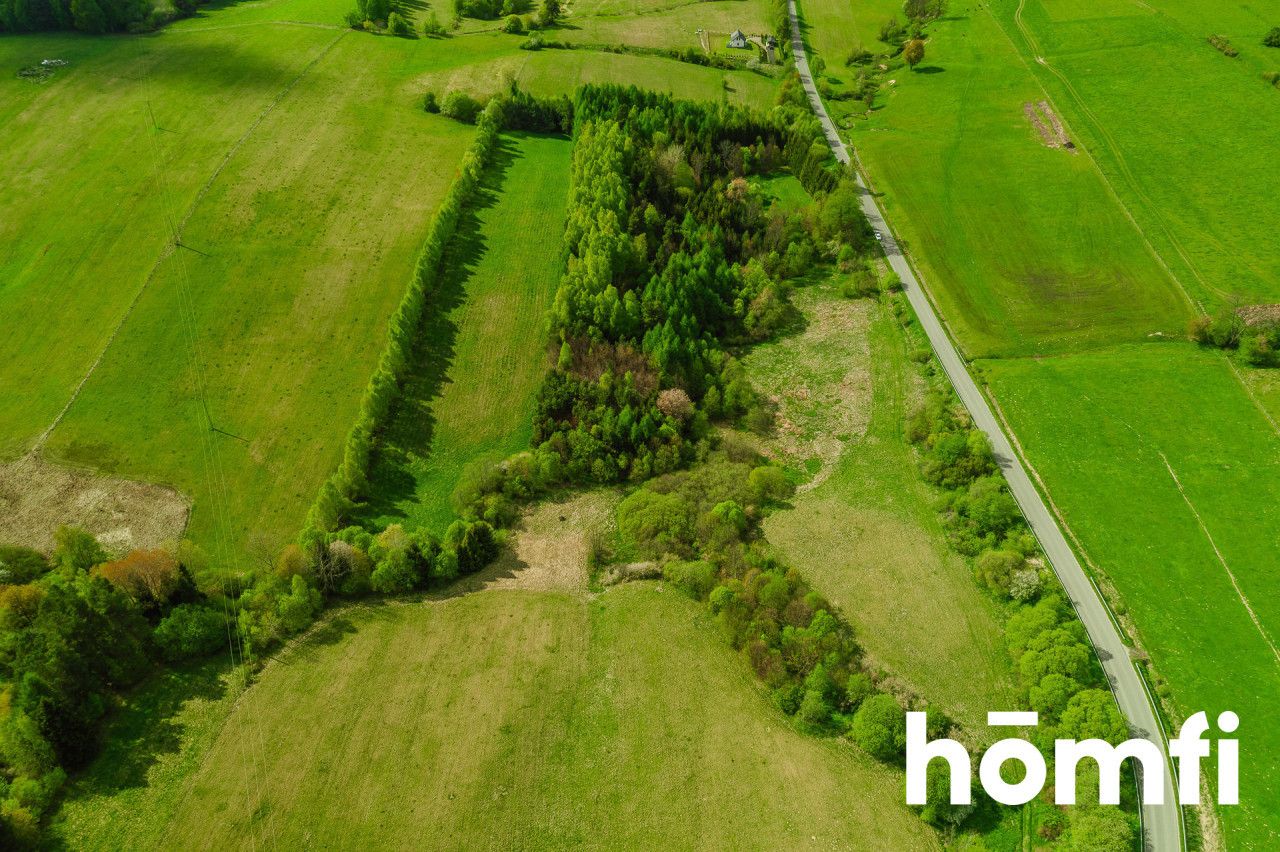 Ustrzyki Dolne – a plot in Hoszowczyk with a zoning decision (WZ)! - Plot - Sale - Bieszczadzki, Ustrzyki Dolne / Hoszowczyk
