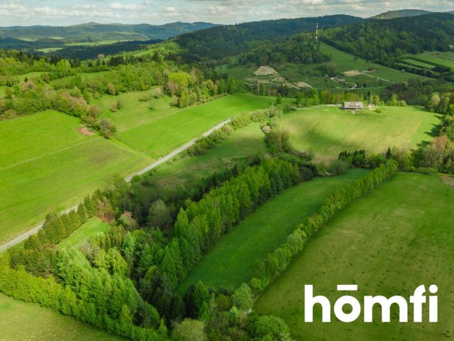 Ustrzyki Dolne – a plot in Hoszowczyk with a zoning decision (WZ)! - Plot - Sale - Bieszczadzki, Ustrzyki Dolne / Hoszowczyk