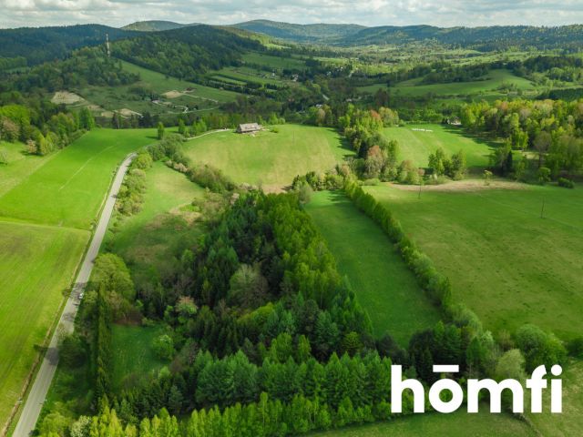 Ustrzyki Dolne – a plot in Hoszowczyk with a zoning decision (WZ)! - Plot - Sale - Bieszczadzki, Ustrzyki Dolne / Hoszowczyk