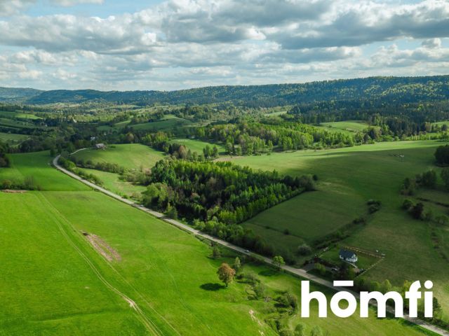 Ustrzyki Dolne – a plot in Hoszowczyk with a zoning decision (WZ)! - Plot - Sale - Bieszczadzki, Ustrzyki Dolne / Hoszowczyk