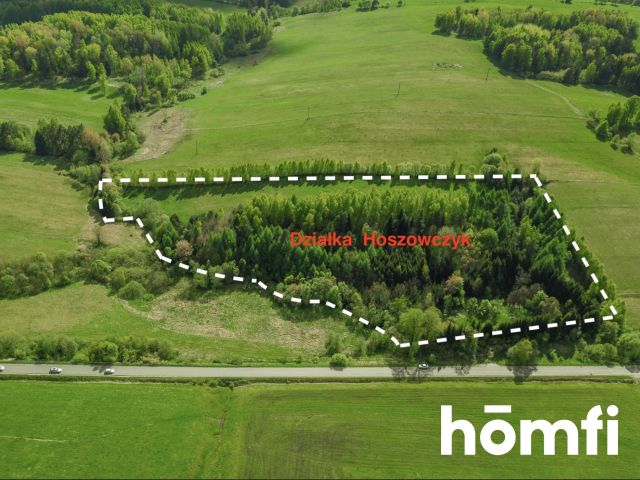 Ustrzyki Dolne – a plot in Hoszowczyk with a zoning decision (WZ)! - Plot - Sale - Bieszczadzki, Ustrzyki Dolne / Hoszowczyk