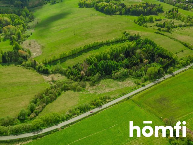 Ustrzyki Dolne – a plot in Hoszowczyk with a zoning decision (WZ)! - Plot - Sale - Bieszczadzki, Ustrzyki Dolne / Hoszowczyk