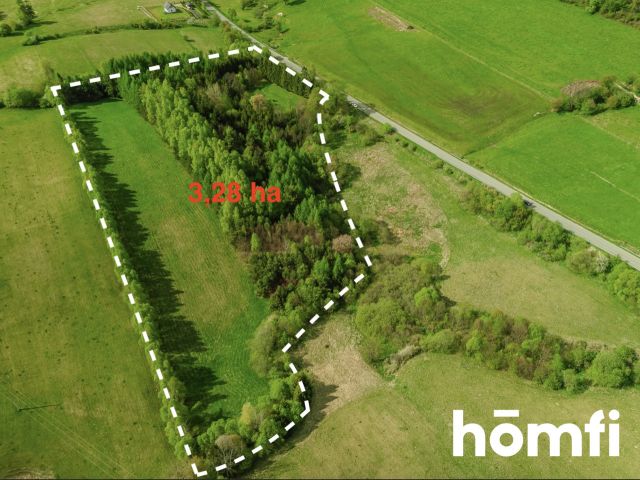 Ustrzyki Dolne – a plot in Hoszowczyk with a zoning decision (WZ)! - Plot - Sale - Bieszczadzki, Ustrzyki Dolne / Hoszowczyk
