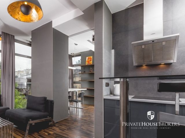 Apartament z dużymi przeszkleniami i klimatyzacją | ul. Wielopole | Kraków Stare Miasto - Mieszkanie - Sprzedaż - Kraków