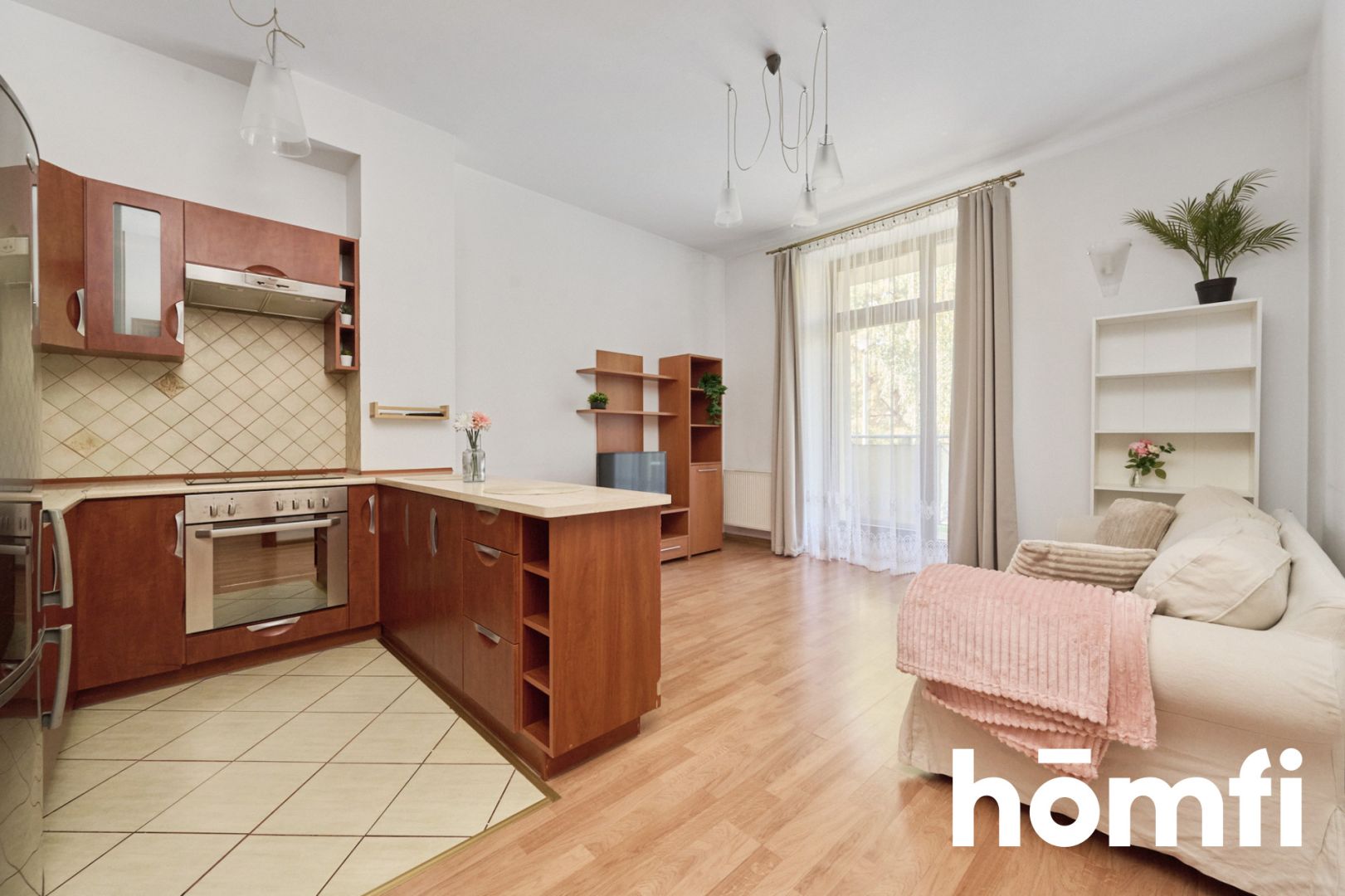 Comfortable 2-room apartment with a view of greenery - Квартира - Оренда - Wrocław, Krzyki / Partynice