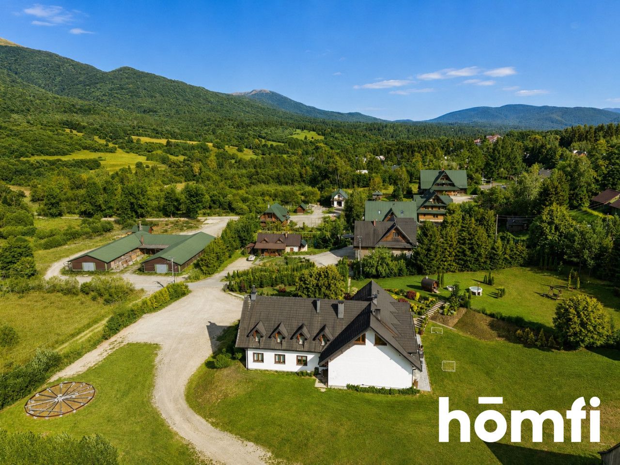 Guesthouse on 1.79 ha in the Heart of the Bieszczady Mountains – Smerek - House - Sale - Leski, Cisna / Smerek