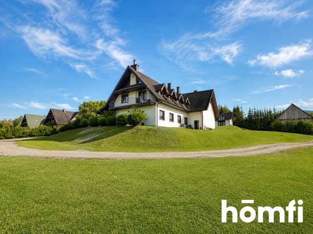 Guesthouse on 1.79 ha in the Heart of the Bieszczady Mountains – Smerek - House - Sale - Leski, Cisna / Smerek