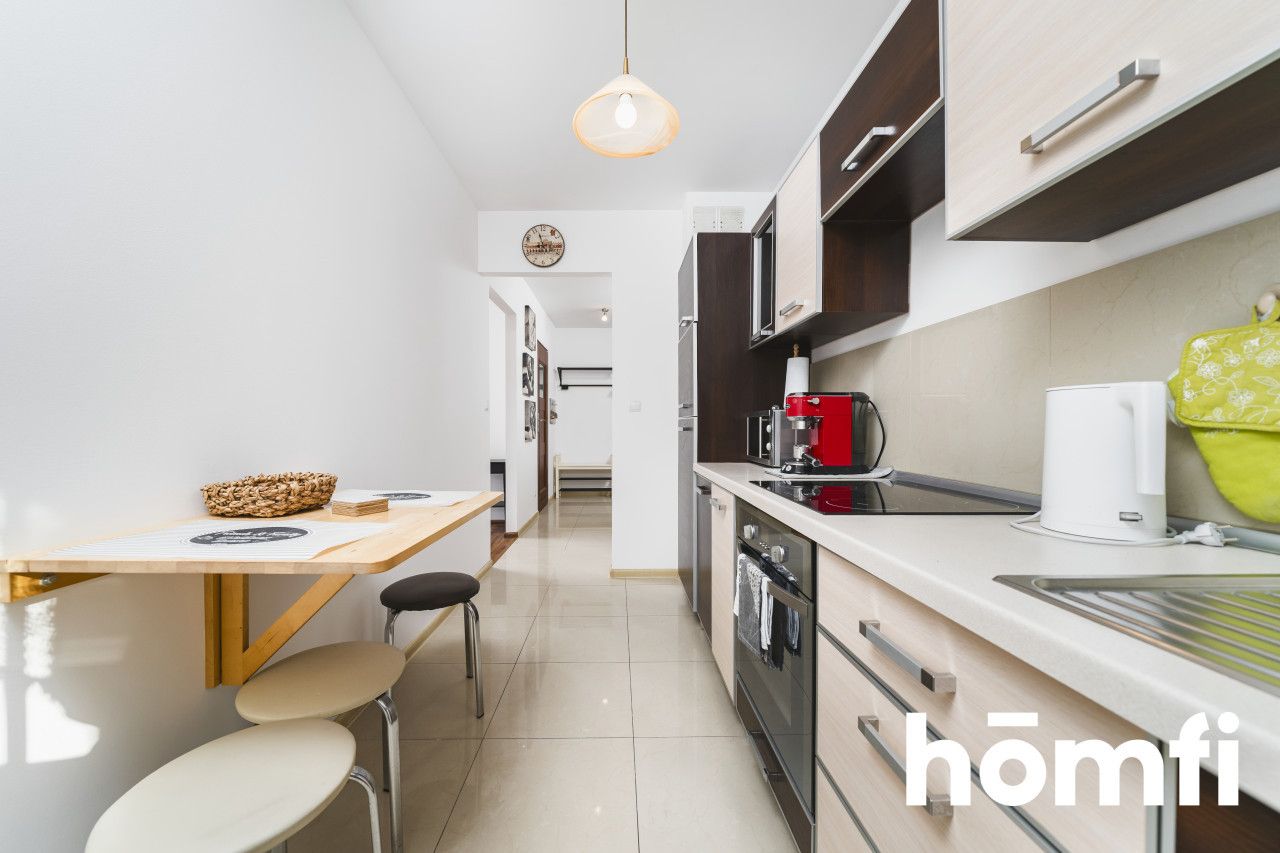 Studio apartment with a separate kitchen and a large balcony – potential for 2 rooms - Квартира - Продаж - Kraków, Podgórze / Wola Duchacka