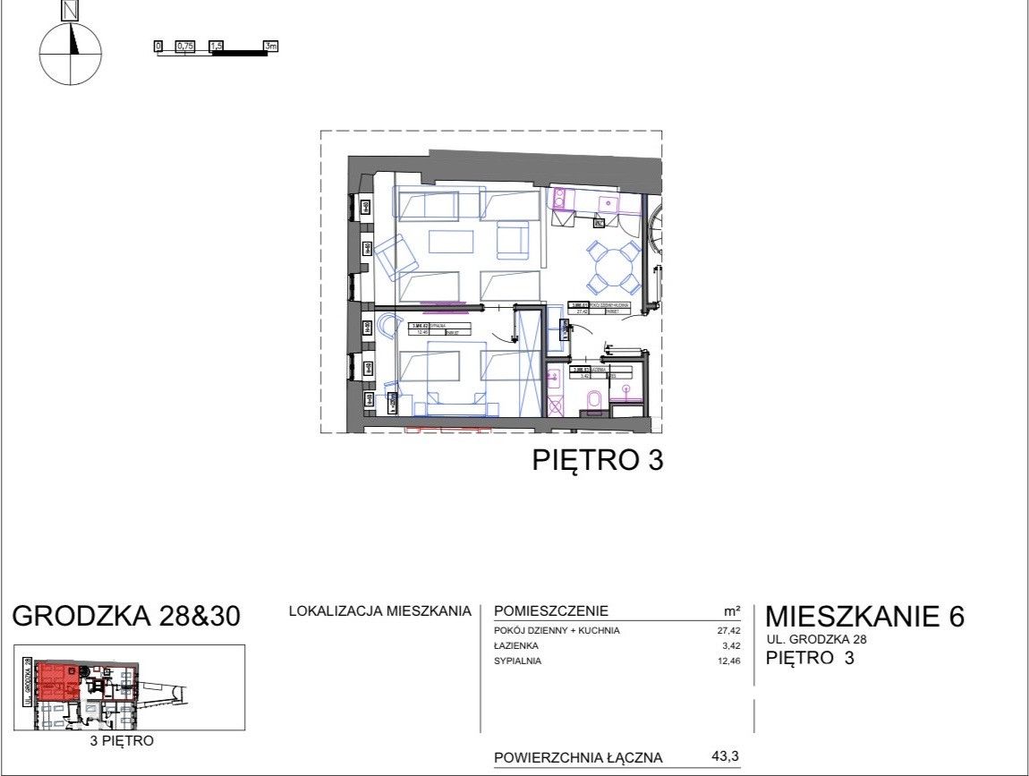 Grodzka 28 – Your address in the heart of Krakow's history - Apartment - Sale - Kraków, Śródmieście / Stare Miasto