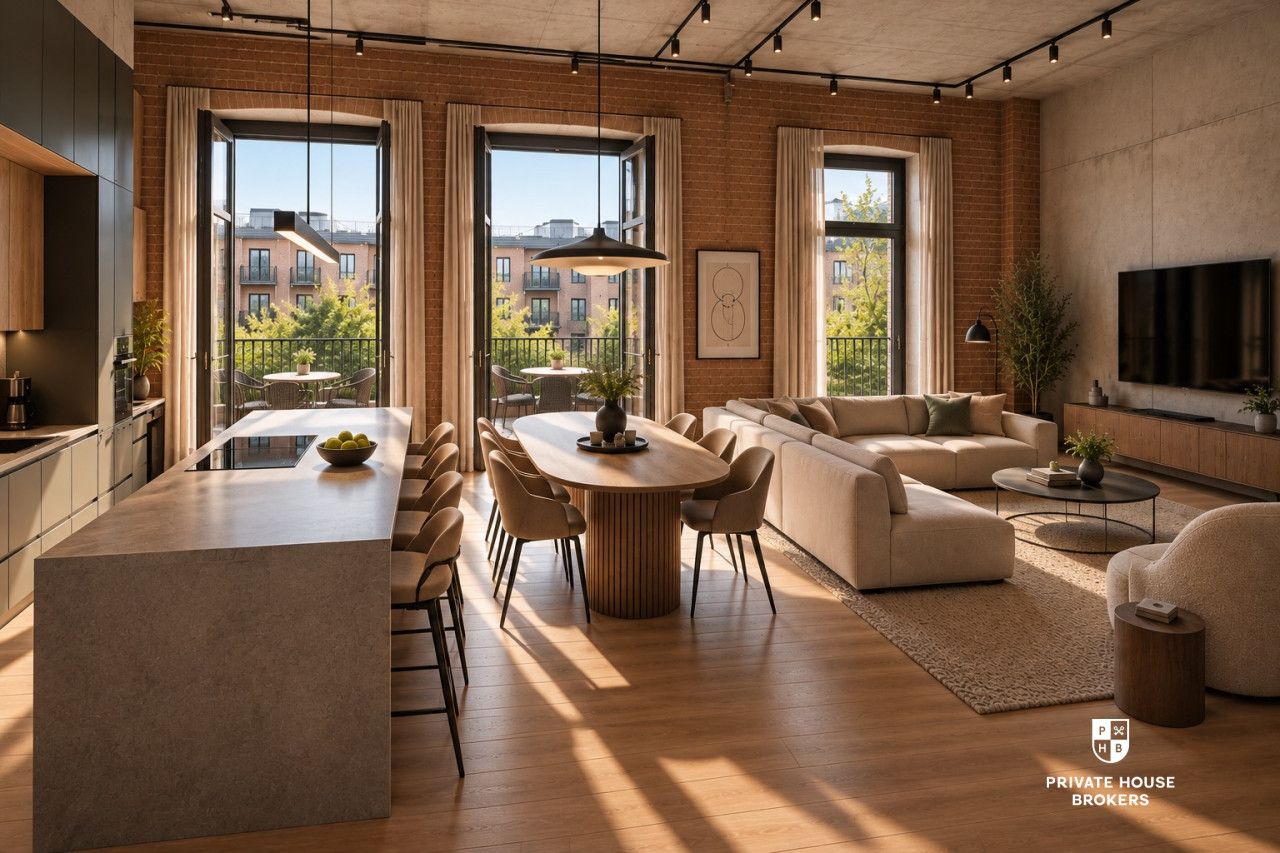 3-bedroom apartment in Młyny Mogilska investment - Apartment - Sale - Kraków, Śródmieście / Grzegórzki
