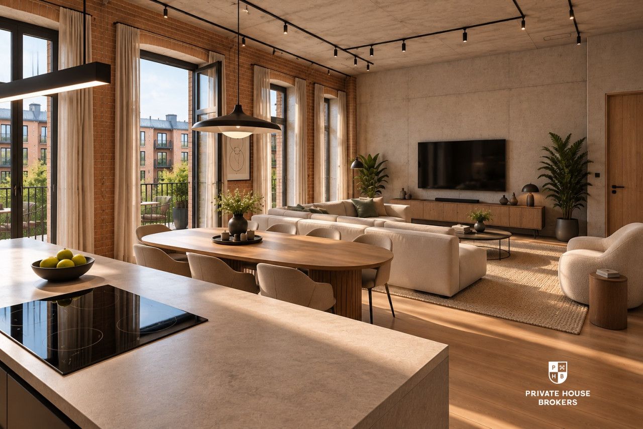 3-bedroom apartment in Młyny Mogilska investment - Apartment - Sale - Kraków, Śródmieście / Grzegórzki