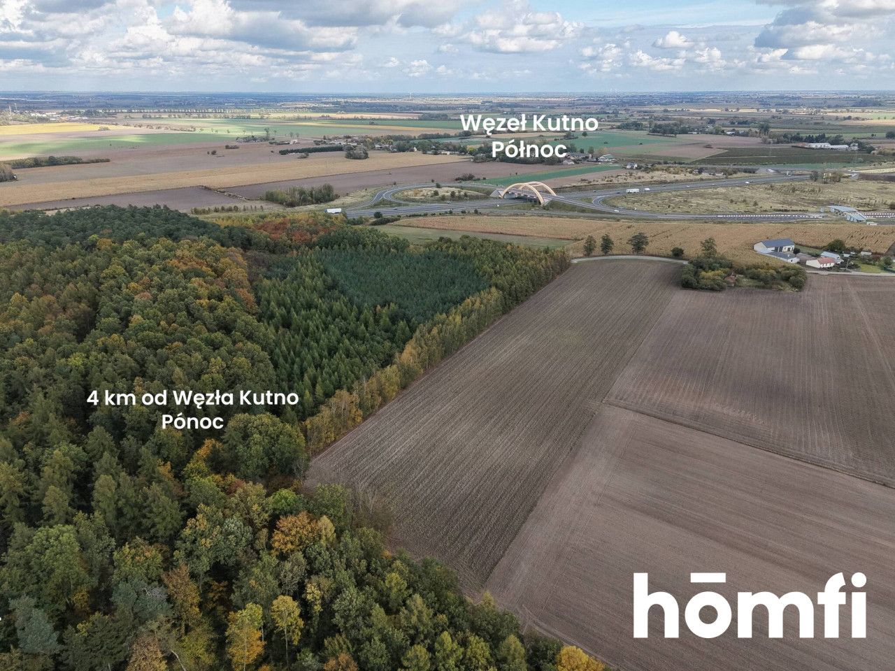 5 ha plot | Logistics and Services Hub | A1 | - Ділянка - Продаж - Kutnowski, Strzelce / Wola Raciborowska