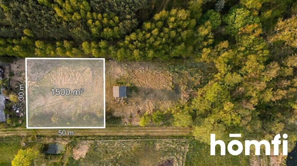 Your waterside retreat – beautiful 1500 sqm plot - Plot - Sale - Ostrzeszowski, Kobyla Góra / Pisarzowice