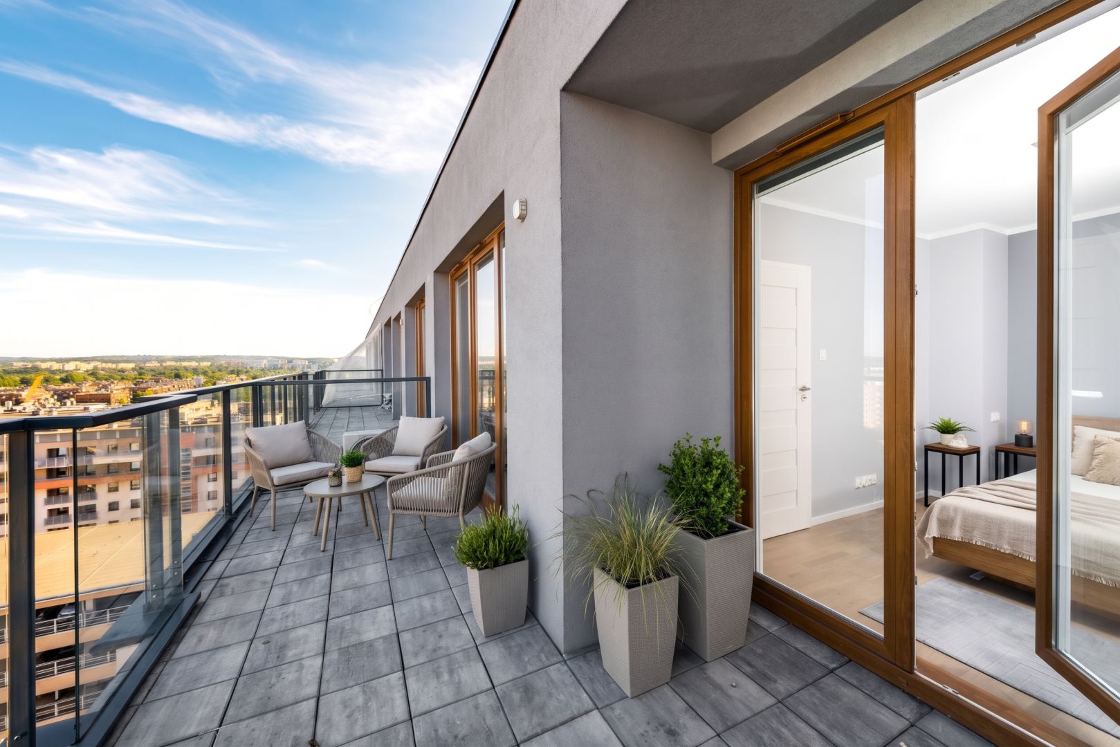 1-bed apartment with great view - Apartment - Rent - Kraków, Podgórze / Przewóz