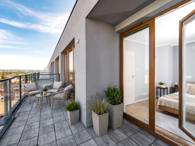 1-bed apartment with great view - Apartment - Rent - Kraków, Podgórze / Przewóz
