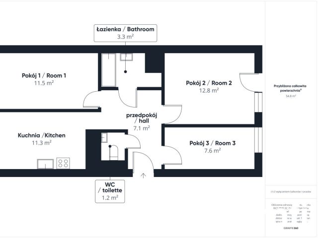 3 rooms | 55 sqm | City Centre | Separate kitchen - Apartment - Rent - Lublin, Sławinek