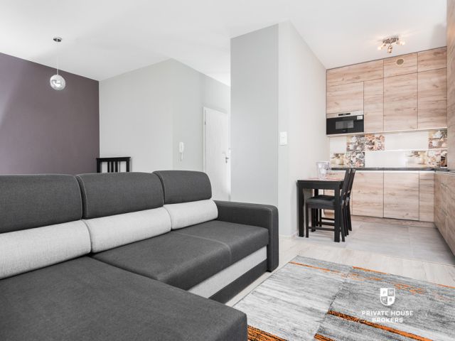 Spacious studio apartment in prestigious investment called Grzegórzki Park - Apartment - Rent - Kraków, Śródmieście / Grzegórzki