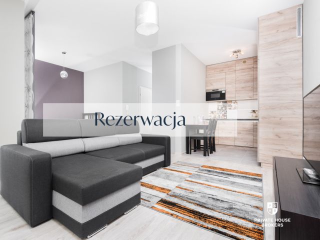 Spacious studio apartment in prestigious investment called Grzegórzki Park - Apartment - Rent - Kraków, Śródmieście / Grzegórzki