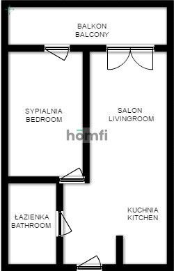 2 pokojowe mieszkanie w nowoczesnym budynku położonym przy ul. Lipińskiego - Mieszkanie - Wynajem - Kraków, Podgórze / Dębniki