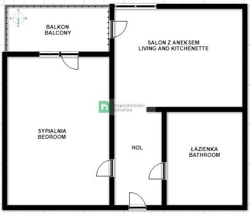 Bargain, 2 room apartment, Kordiana st - Apartment - Rent - Kraków, Podgórze
