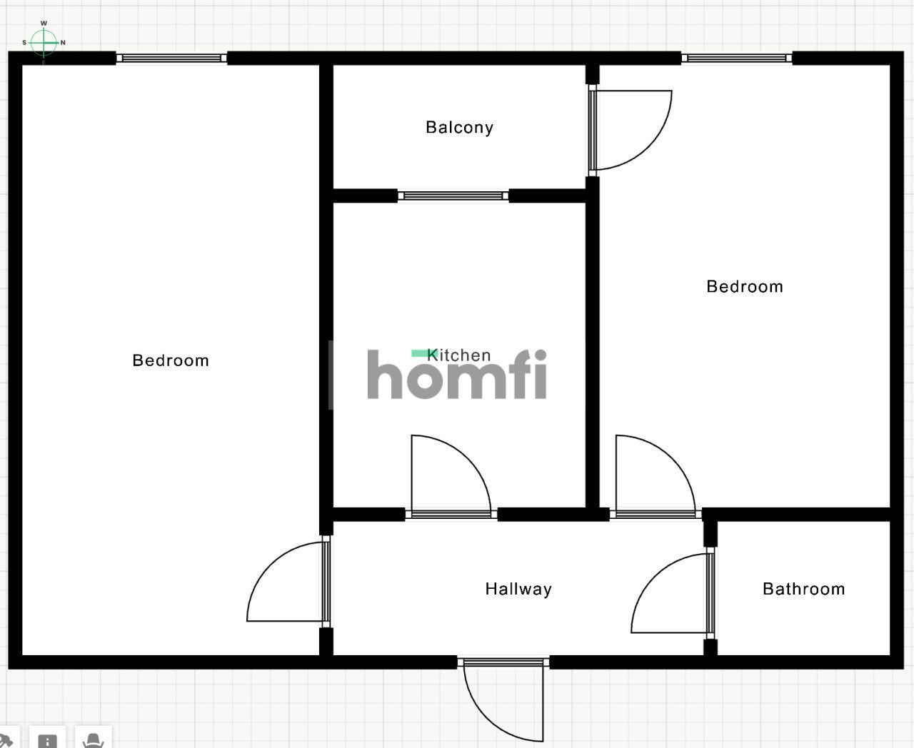 OKAZJA! Krowodrza - centrum - 2pok. - Mieszkanie - Wynajem - Kraków, Krowodrza / Łobzów