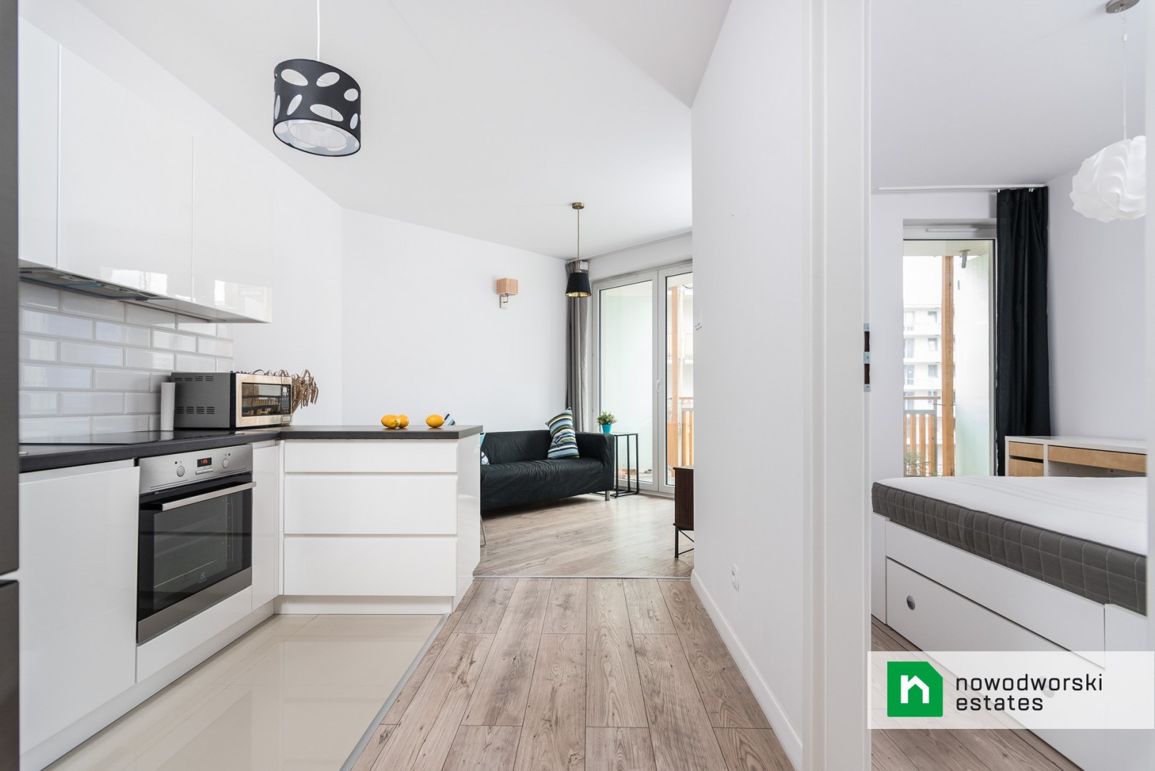 Apartment with a balcony, Żabiniec str. - Apartment - Rent - Kraków, Krowodrza