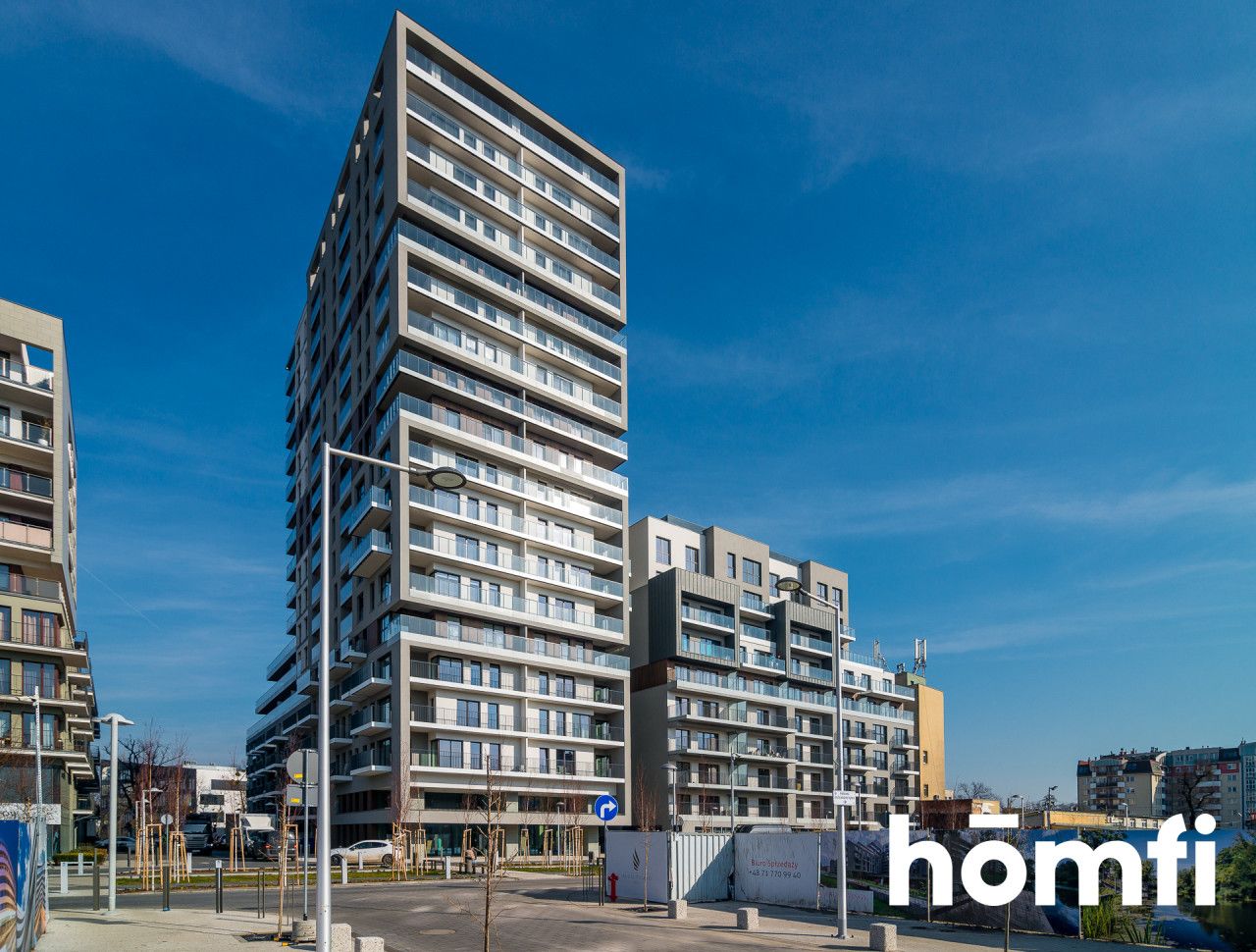 Luksusowe studio na Angel River, ul Walońska - Mieszkanie - Wynajem - Wrocław, Stare Miasto