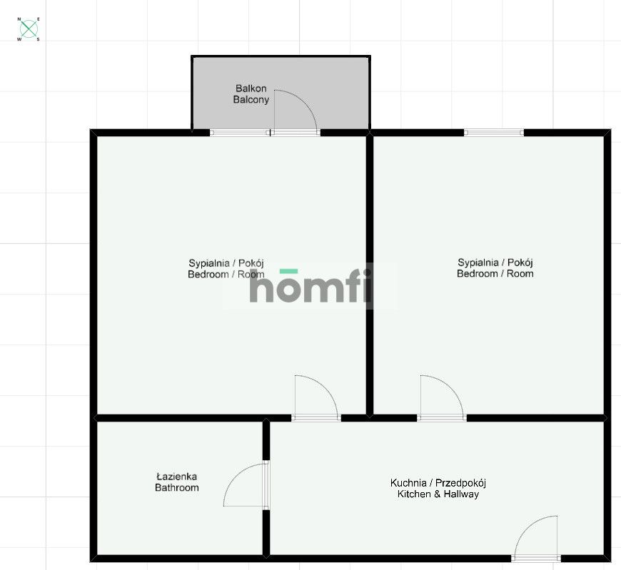 2-pokojowe nowe rozkładowe mieszkanie Plac Grunwaldzki ul. Polaka 14 - Mieszkanie - Wynajem - Wrocław, Śródmieście