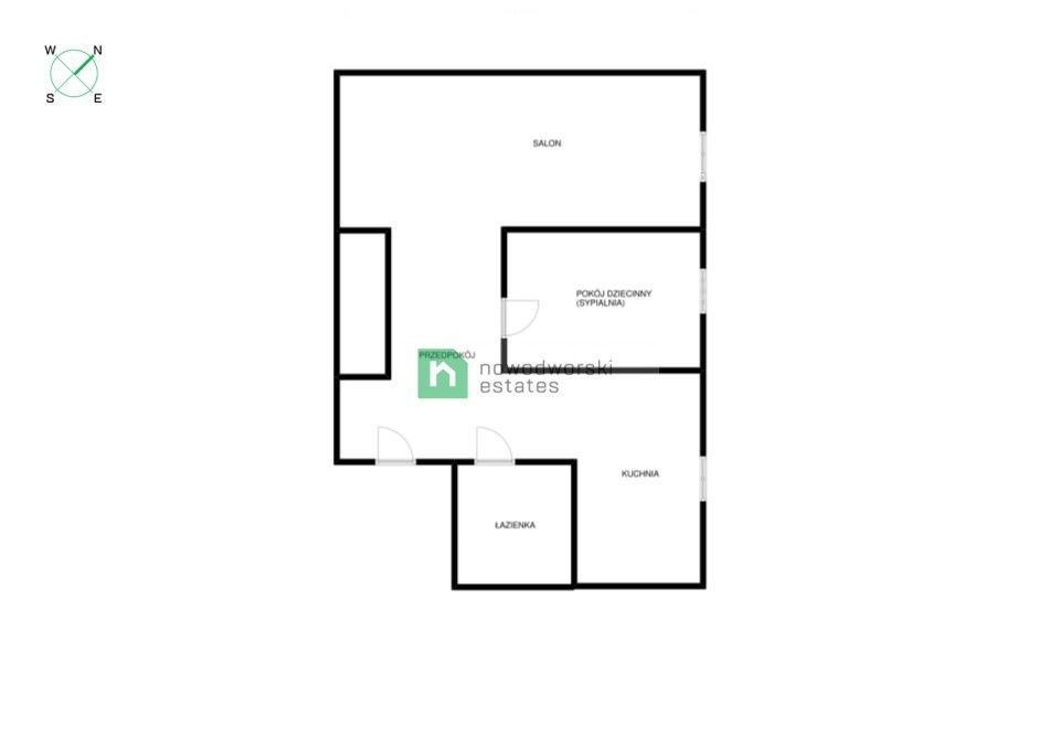 Mieszkanie 2 pokojowe w centrum, ul. Staszica, - Mieszkanie - Wynajem - Kraków, Śródmieście / Stare Miasto