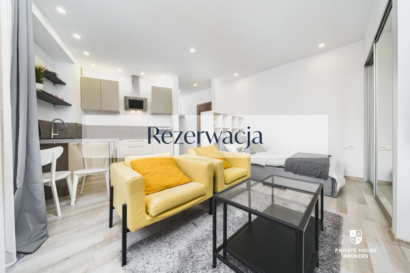 Mieszkanie typu studio z tarasem w nowoczesnym apartamentowcu - Stare Podgórze - Mieszkanie - Wynajem - Kraków, Podgórze